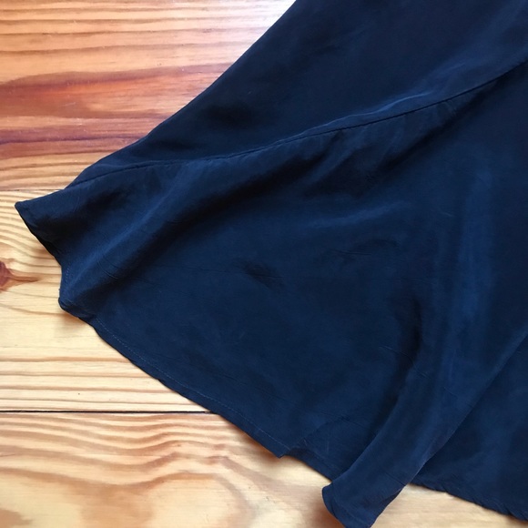 EcoSkin Black Asymmetrical Skirt, EUC, S - Picture 12 of 13